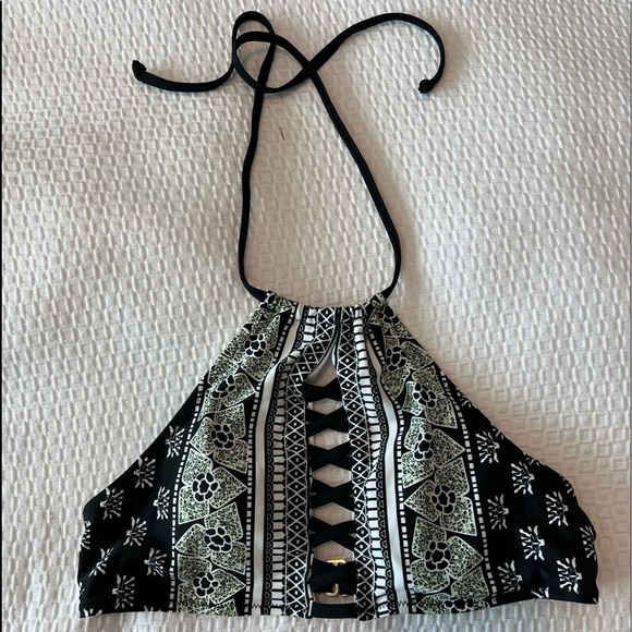 Cupshe Bikini Swim Top Halter Size M - Picture 3 of 13